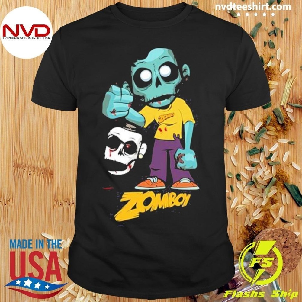 Zomboy With Skrillex Shirt